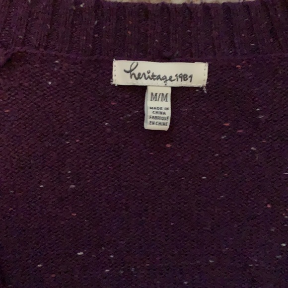 Medium Purple Cardigan from Heritage 1981 - Picture 2 of 4